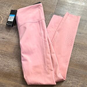 NWT Nike women’s size M epic luxe mid rise pink running Leggings